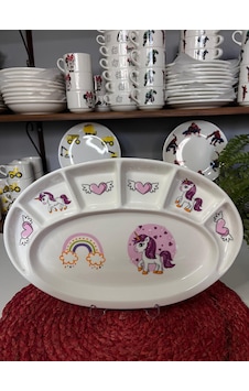 Tebak Collection Pembe Unicorn Bölmeli Kahvaltı Tabağı Model Çocuk Bebek Yemek Takımı Beslenme Seti Çok Renkli Tebak Collection Pembe Unicorn Bölmeli Kahvaltı Tabağı Model Çocuk Bebek Yemek Takımı Beslenme Seti Çok Renkli