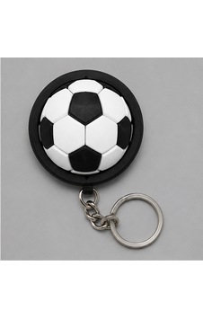 Futbol Topu Anahtarlık Dönen Hareketli 3d Baskı Renk Seçenekli Siyah - Beyaz Futbol Topu Anahtarlık Dönen Hareketli 3d Baskı Renk Seçenekli Siyah - Beyaz