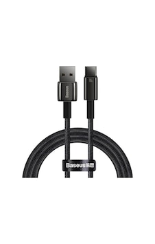 Baseus Tungsten Gold 100w Usb + Type-c Hızlı Şarj 480mb-s Data K Renk - Siyah Baseus Tungsten Gold 100w Usb + Type-c Hızlı Şarj 480mb-s Data K Renk - Siyah