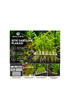 Akvaryum Bitki Sabitleme Plakası 6'lı Set Farklı Boyutlarda Bitki Tutucu Ve Kök Sabitleyici Aparat Akvaryum Bitki Sabitleme Plakası 6'lı Set Farklı Boyutlarda Bitki Tutucu Ve Kök Sabitleyici Aparat