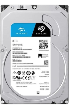 Seagate Skyhawk 8tb 5400rpm 256mb Sata3 St8000vx010 7/24 Hdd