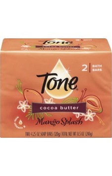 Tone Kakao Yağı ve Mango Ferahlığı Katı Banyo Sabunu 240 G x 2