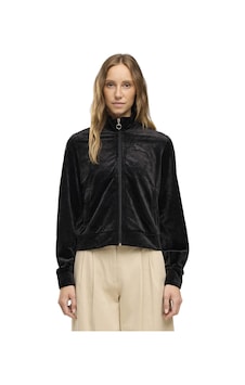 694021-01 Puma Ess Elevated Velour Jacket Kadın Ceket Siyah 694021-01
