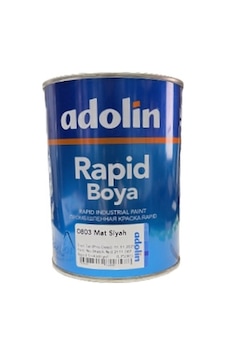 Adolin Rapid Endüstriyel Mat Siyah Boya 2.5 Kg Adolin Rapid Endüstriyel Mat Siyah Boya 2.5 Kg