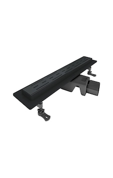 Valtemo Starline Base 40 Cm Duş Kanalı Yandan Çıkış Siyah Siyah Valtemo Starline Base 40 Cm Duş Kanalı Yandan Çıkış Siyah Siyah