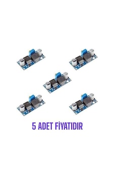 Lm2596 Mini Ayarlanabilir 3a Voltaj Regülatör Kartı - 5 Adet-4847