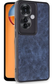 Newface - 287 - Oppo Reno 11f Kılıf Aras Deri Kapak - Csmo-tex - - Lacivert Newface - 287 - Oppo Reno 11f Kılıf Aras Deri Kapak - Csmo-tex - - Lacivert
