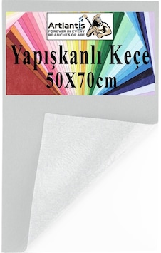 Yapışkanlı Keçe 50x70 Cm 1 Adet 2.0 Mm Kendinden Yapışkanlı Renkli Hobi Keçesi Elişi Keçe Kumaşı Anasınıfı Kreş Etkinlik Beyaz Yapışkanlı Keçe 50x70 Cm 1 Adet 2.0 Mm Kendinden Yapışkanlı Renkli Hobi Keçesi Elişi Keçe Kumaşı Anasınıfı Kreş Etkinlik Beyaz