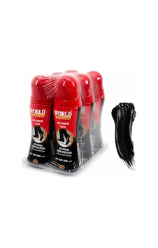 World Likit Ayakkabı Boyası Siyah Süet 75ml- 6'li Paket