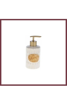 Storeşahin Beyaz Taşlı Seramik Sıvı Sabunluk Shn0720 Storeşahin Beyaz Taşlı Seramik Sıvı Sabunluk Shn0720