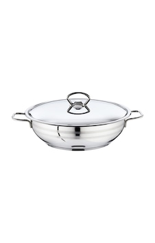 Bestinox 26 x 8 CM Tel Kulplu Çelik Kapaklı Çelik Kısa Tencere 3.50 L Bestinox 26 x 8 CM Tel Kulplu Çelik Kapaklı Çelik Kısa Tencere 3.50 L