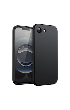 Fibaks iPhone 16e/17e Uyumlu Kılıf Kadife Lansman Soft Yumuşak Liquid Silikon Kamera Korumalı Kapak Siyah Fibaks iPhone 16e/17e Uyumlu Kılıf Kadife Lansman Soft Yumuşak Liquid Silikon Kamera Korumalı Kapak Siyah