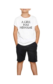 Zepplin Giyim Game Of Thrones A Girl Has No Name Beyaz Çocuk Tişört