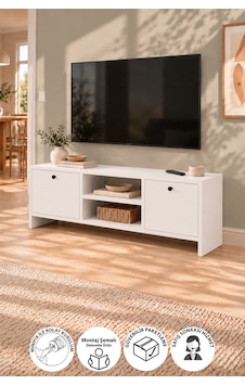 Tv Ünitesi 120 Cm Tv Sehpası Düşer Kapaklı Tv Ünitesi Televizyon Sehpası Britanya Beyaz Tv Ünitesi 120 Cm Tv Sehpası Düşer Kapaklı Tv Ünitesi Televizyon Sehpası Britanya Beyaz
