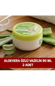 2 Adet Aloevera Özlü Vazelin 2 X 90 Ml. 2 Adet Aloevera Özlü Vazelin 2 X 90 Ml.