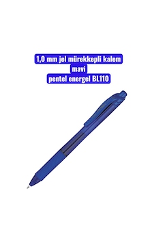 1,0 Mm Jel Mürekkepli Kalem Mavi Pentel Energel Bl110 Çok Renkli 1,0 Mm Jel Mürekkepli Kalem Mavi Pentel Energel Bl110 Çok Renkli