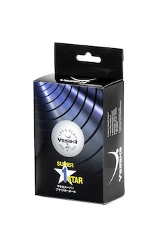 Yasaka Masa Tenis Topu 6'lı White Super X 40+mm - 441206 Yasaka Masa Tenis Topu 6'lı White Super X 40+mm - 441206