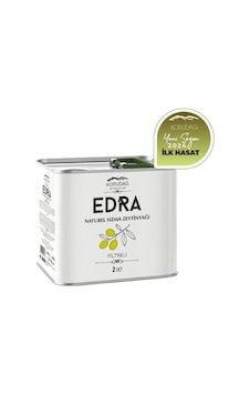 Korudağ Zeytin Çiftliği Edra Filtreli Erken Hasat Soğuk Sıkım Sızma Zeytinyağı İlk Hasat 2 L