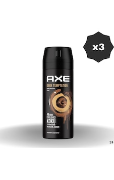 Deodorant Dark Temptation 150 Ml - 3 Adet Deodorant Dark Temptation 150 Ml - 3 Adet