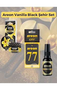 Areon Vanilla Black Şehir Set-77 Areon Vanilla Black Şehir Set-77