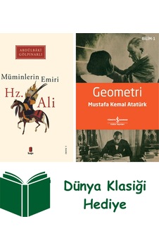 Müminlerin Emiri Hz. Ali + Geometri + Dünya Klasiği Hediye Müminlerin Emiri Hz. Ali + Geometri + Dünya Klasiği Hediye
