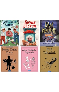 Başarısızlar Kulübü,büyük Dostum,dilek Bekçileri,monte Cristo Kontu,ay'a Yolculuk,4,5,6.sınıflar Set Başarısızlar Kulübü,büyük Dostum,dilek Bekçileri,monte Cristo Kontu,ay'a Yolculuk,4,5,6.sınıflar Set