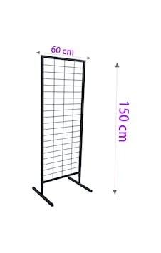 60x150 CM Ayaklı Tel Pano Stant, Aksesuar Standı, Çoraplık 60x150 CM Ayaklı Tel Pano Stant, Aksesuar Standı, Çoraplık