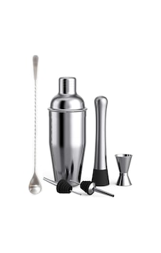Kokteyl Seti, Kokteyl Hazırlama Seti, Shaker Seti, Bar Boston Shaker Set 6 Parça