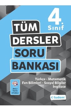 Tudem Yayınları 4.sınıf Tüm Derler Soru Bankası Tudem Yayınları 4.sınıf Tüm Derler Soru Bankası