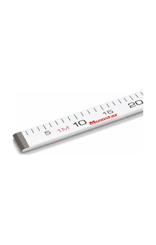 Ahşap Manifatura Cetveli Paslanmaz Demirli 1 Metre 100cm Beyaz Ağaç Ahşap Manifatura Cetveli Paslanmaz Demirli 1 Metre 100cm Beyaz Ağaç