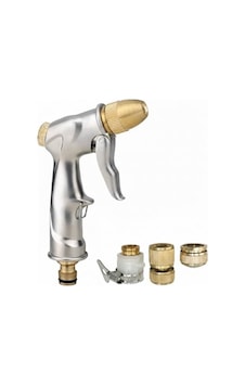Otomatik Metal Sulama Tabancası, Bahçe Sulama Seti İle Uyumlu Otomatik Metal Sulama Tabancası, Bahçe Sulama Seti İle Uyumlu