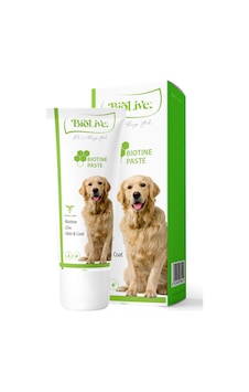 Biolive Köpekler İçin Biotin Deri ve Tüy Sağlığı Paste 100 G