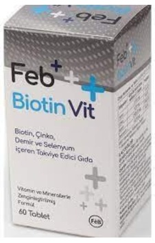 Feb Biotin Vit 60 Tablet