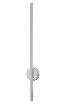 Dekoratif Led Aplik Krom Gümüş Renkli 70 Cm Beyaz Işık Beyaz