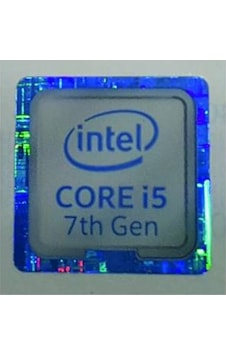 OEM İntel i5 7nci nesil sticker Sticker Etiket D17 OEM İntel i5 7nci nesil sticker Sticker Etiket D17