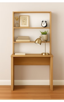 Modern Üst Modüllü Çalışma Masası Ahşap Modern Üst Modüllü Çalışma Masası Ahşap