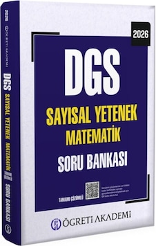 2026 Dgs Sayısal Yetenek Matematik Soru Bankası Çözümlü Öğreti Akademi