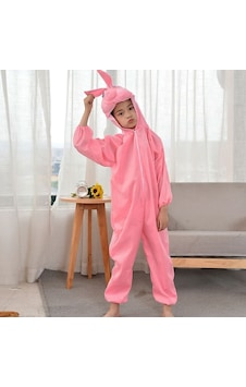 Çocuk Tşan Kostümü Pembe Renk 4-5 Yaş 100 Cm