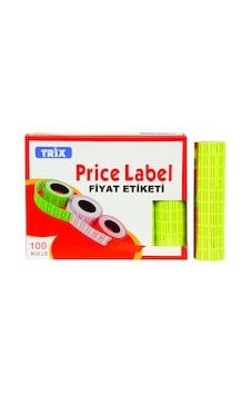 Etiketi- Sarı- 100'lü Etiketi- Sarı- 100'lü