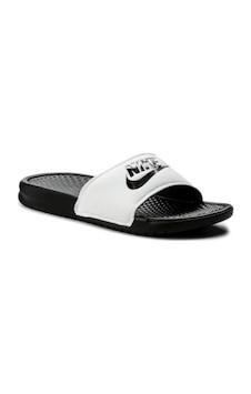 Nike Benassi Jdı Spor Terlik 343880-100-100-100 Beyaz - Siyah Nike Benassi Jdı Spor Terlik 343880-100-100-100 Beyaz - Siyah