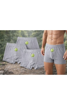 Qulat Erkek %96 Bambu %4 Likra Nefes Alan Boxer Yumuşak Dokulu, Terletmeyen, Esnek Gri Qulat Erkek %96 Bambu %4 Likra Nefes Alan Boxer Yumuşak Dokulu, Terletmeyen, Esnek Gri