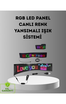 Akıllı Led Matrix Panel Usb Bağlantılı Kaydırmalı Yazı Ve Animasyon Desteği Akıllı Led Matrix Panel Usb Bağlantılı Kaydırmalı Yazı Ve Animasyon Desteği