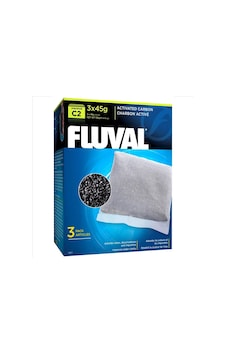 Fluval - 623 - C2 Filtre Karbonu 3 X - Csmo-tex - 45 Gr