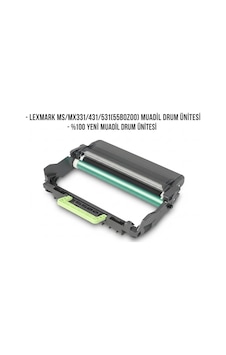 Lexmark Ms/mx331/431/531 55b0z00 İle Uyumlu Muadil Drum Ünitesi Lexmark Ms/mx331/431/531 55b0z00 İle Uyumlu Muadil Drum Ünitesi
