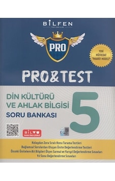 Bilfen 5.sınıf Pro&test Din Kültürü Ve Ahlak Bilgisi Soru Bankası Yeni Müfredat