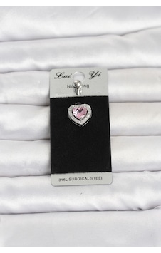 316l Cerrahi Çelik Pembe Kalp Model Göbek Piercing Tj-pr1411 Çok Renkli 316l Cerrahi Çelik Pembe Kalp Model Göbek Piercing Tj-pr1411 Çok Renkli