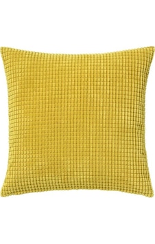 Minder,Kırlent Kılıfı Sarı Renk IKEA Sarı 50*50 Fermuarlı Adet -