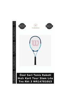 Özel Seri Tenis Raketi Hızlı Kort Tour Slam Lıte Tns Rkt 3 Wr147810u3 Özel Seri Tenis Raketi Hızlı Kort Tour Slam Lıte Tns Rkt 3 Wr147810u3