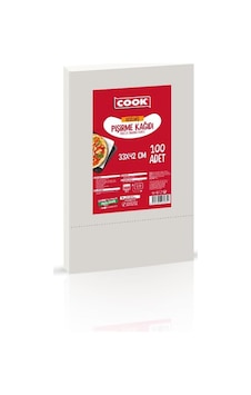 Cook Edt Kesilmiş Pişirme Kağıdı, 33 X 42 Cm, 100 Yaprak Çok Renkli