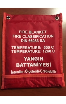 Lorex Çantalı Yangın Söndürme Battaniyesi 100 x 100 Lorex Çantalı Yangın Söndürme Battaniyesi 100 x 100